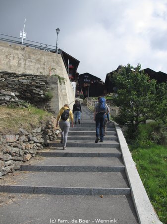 08-02 Diepja(1644m) - Zeneggen(1366m) - Burgen(1451m) - Törbel